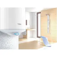 Tesy Antikalk waterverwarmer 120 liter, 1200W/2400 Watt, elektrische boiler met antikalk systeem en instelbaar vermogen
