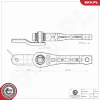 ESEN SKV 75SKV376 Motorsteunlager