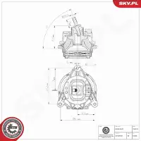 ESEN SKV 75SKV179 Motorsteunlager