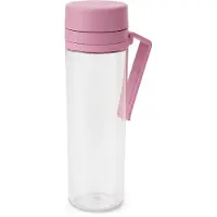 Brabantia Make & Take Drinkfles met Fruitfilter - 500 ml - Lilac Pink