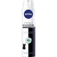 Nivea Black & White - Antiperspirant Spray - 72u Bescherming - Onzichtbare Versheid