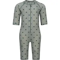 Hummel Sportieve badmode pastelgroen / donkergroen