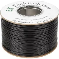 CARUNO SMYp luidsprekerkabel, 2 x 0,5 mm, zwart, 200 meter