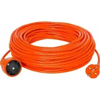 Plastrol ECO - Tuin Verlengsnoer - 25m - Enkelvoudige Aansluiting - Oranje