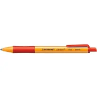 Stabilo Pointball Pen 10 Units Geel Kinderen