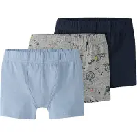 Name It Mini Onderbroek lichtblauw / donkerblauw / geel / grijs gemêleerd