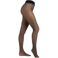 s.Oliver , Damespanty, Thermo 80DEN transparant beige binnenkant warm katoenen kruisje platte naden comfortabel modieus elegant dagelijks gebruik zacht licht soepel basic look veelzijdig