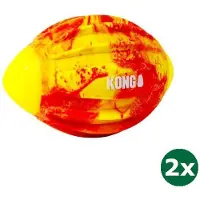 Kong flexball sport rugbybal 2x 17,5x11,5x11,5 cm