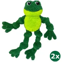 Kong knots kikker 2x 31,5x9x45,5 cm