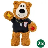 Kong wild knots sport bear scheidsrechter 2x 14,5x8,5x21,5 cm