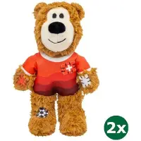 Kong wild knots sport bear zwitserland 2x 14,5x8,5x21,5 cm