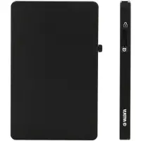 Valenta Zilver Thin MagSafe Pasjeshouder Zwart