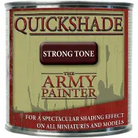 The Army Painter Quickshade Strongtone miniaturen verf 250 ml.