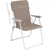 Outwell Blackpool Toffee Tint Campingstoel inklapbaar Bruin