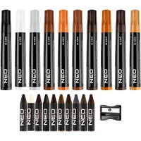 Neo Tools - Reparatiedoek - 21-delig - Kleurrijken Vullers - Markers