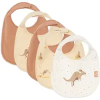 Jollein Slab 'Kangaroots' beige / bruin / wit