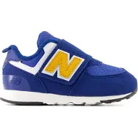 New Balance Kids Sneakers 574 Klittenband blauw (23.5), Plat, Casual, kinderkleding NW574V2