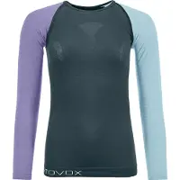 Ortovox - Women's 120 Comp Light Long Sleeve - Merino-ondergoed XS, blauw