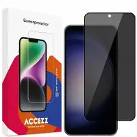 Accezz Gehard Glas Privacy Screenprotector voor de Samsung Galaxy S22 / S23