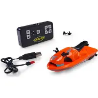 Tamiya Carson Nano Racer Remote Control Boat Oranje