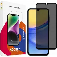 Accezz Gehard Glas Privacy Screenprotector voor de Samsung Galaxy A15 (5G/4G)