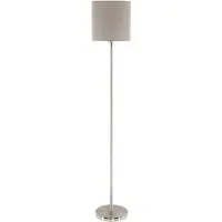 Eglo Pasteri Vloerlamp - E27 - 157,5 cm - Grijs/Taupe