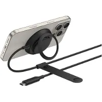 Belkin UltraCharge Magnetisch Draadloze oplader met Qi2 25W USB-C-kabel 2 m met vaste aansluiting 36W USB-C-voeding Zwart WIA014KQBK
