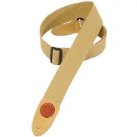 Levy's Signature Cotton 2.5 Standard Tan Gitaarriem