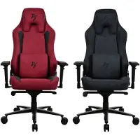 AROZZI Vernazza Gamingstoel - Supersoft Stof - Puur zwart