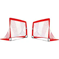 Powershot Paar POP UP doelen 1,2x0,9m - rood en wit
