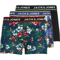 Jack & Jones Boxershorts donkerblauw / bruin / zwart / offwhite