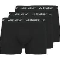 Jack & Jones Boxershorts 'JACSOHO' zwart / wit