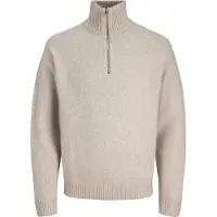 Jack & Jones Trui 'JJESoho Ollie' beige gemêleerd