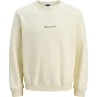 Jack & Jones Sweatshirt 'JORNORREBRO' karamel / wolwit