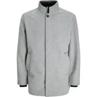 Jack & Jones Tussenjas 'JJEHarrison' grijs gemêleerd