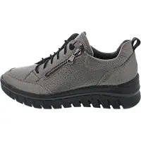 Think Sportieve veterschoen grijs