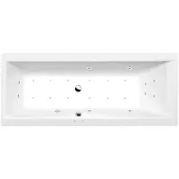 Polysan Cleo Whirlpoolbad, 170x75x48cm, Active Hydro-Air, chroom