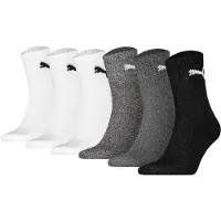 Puma Sportsokken grijs / zwart / wit