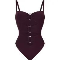 Hunkemoller Body 'Cassandra' donkerlila
