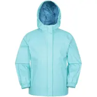 Mountain Warehouse Torrent waterdichte jas voor kinderen (Donker groenblauw)