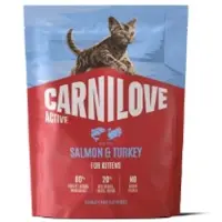 Carnilove ACTIVE - Cat - Salmon & Turkey for Kittens 400g