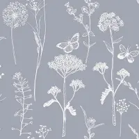 Azomor Zelfklevende, decoratieve wandbekleding met bloemen en vlinders, geschikt voor elke ruimte