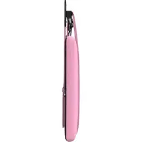 vidaXL Hangend hoofdbord Met LED-verlichting Roze Stof