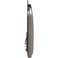 vidaXL Hangend hoofdbord Met LED-verlichting Grijs Antiek PU