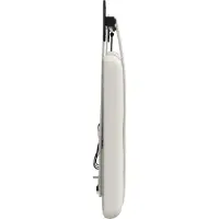 vidaXL Hangend hoofdbord Met LED-verlichting Wit Kunstleer