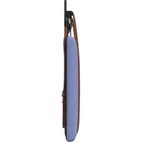 vidaXL Hangend hoofdbord Met LED-verlichting Jeans Blauw Antiek PU