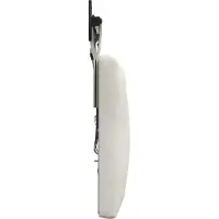 vidaXL Hangend hoofdbord Crèmekleurig Fluweel
