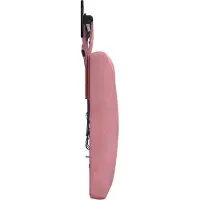 vidaXL Hangend hoofdbord Roze Fluweel