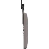 vidaXL Hangend hoofdbord Taupe Stof