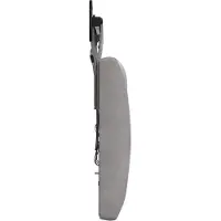 vidaXL Hangend hoofdbord Lichtgrijs Fluweel